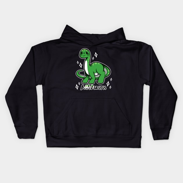 bAROsaurus Kids Hoodie by Brewing_Personalitea